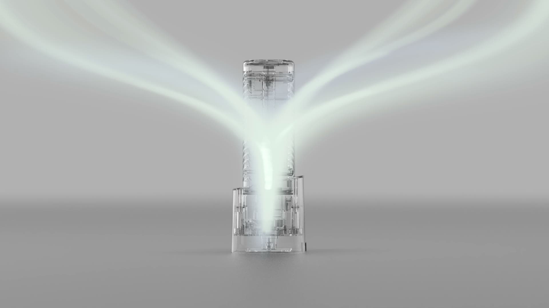 SANSUI Xiao Zhi Jing Shoe Cabinet Dehumidifier — 3D Product Animation