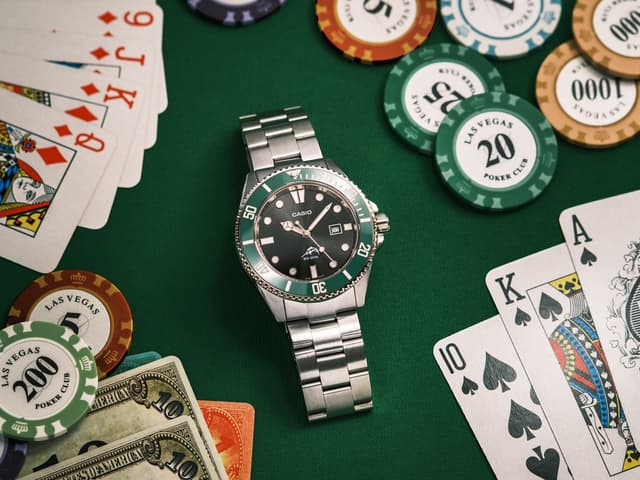 CASIO Watch Still Life Photography
