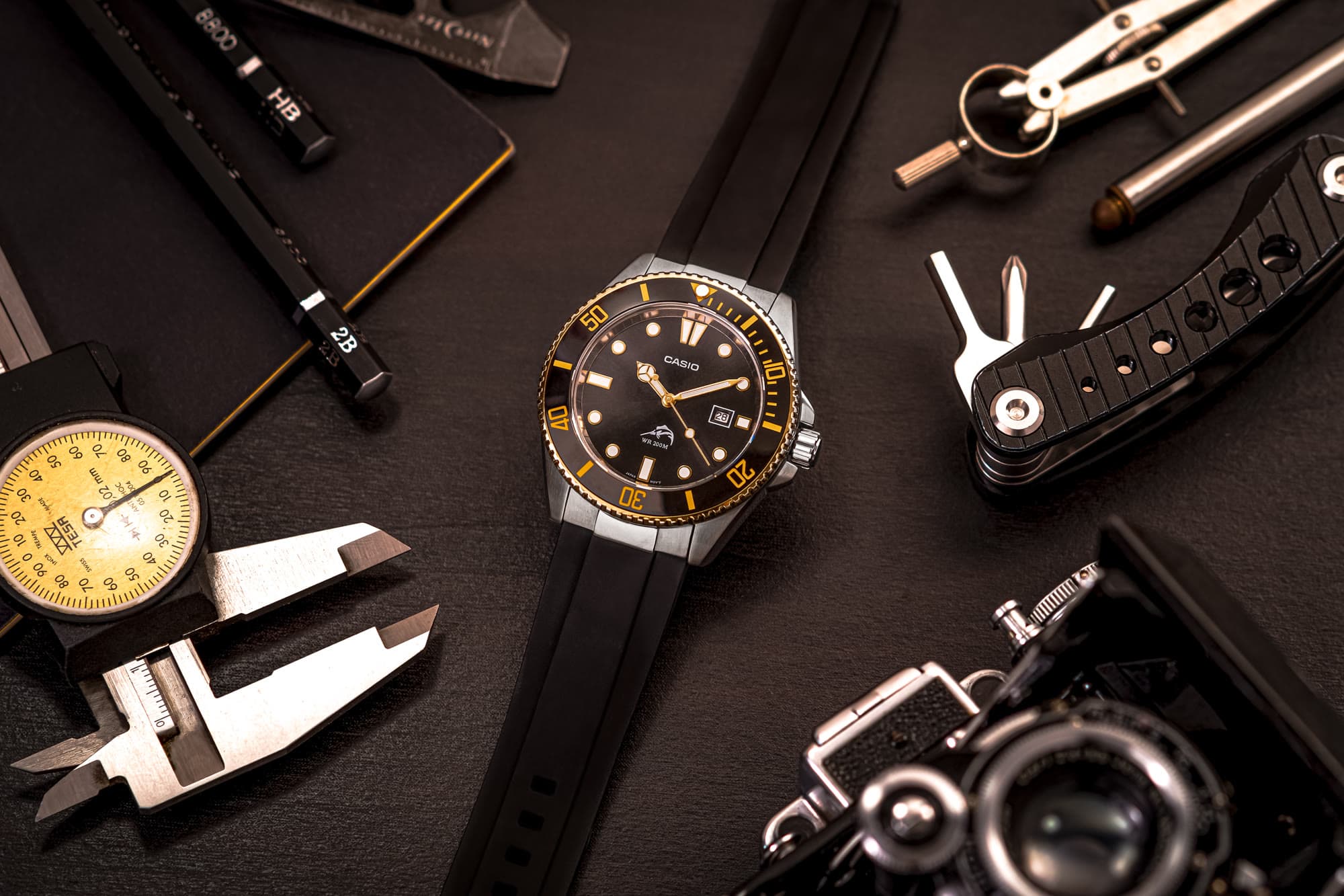 CASIO Watch Still Life Photography
