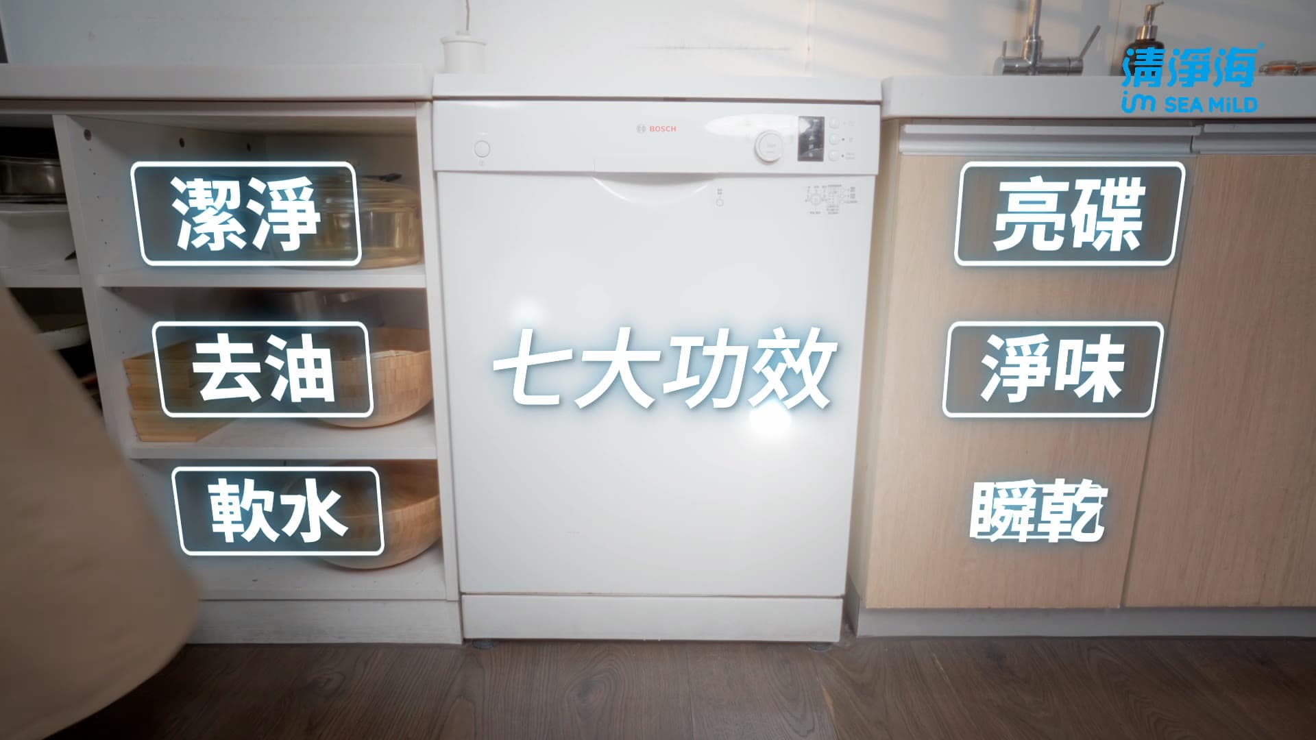 SEA MiLD All-in-One Dishwasher Capsule Commercial Production