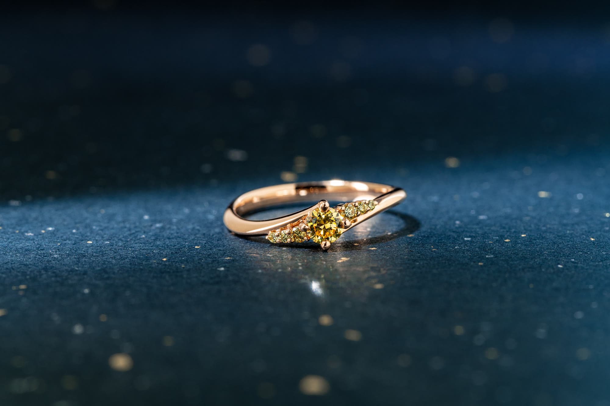 Twilight — "Warm Current" Jewelry Photography
