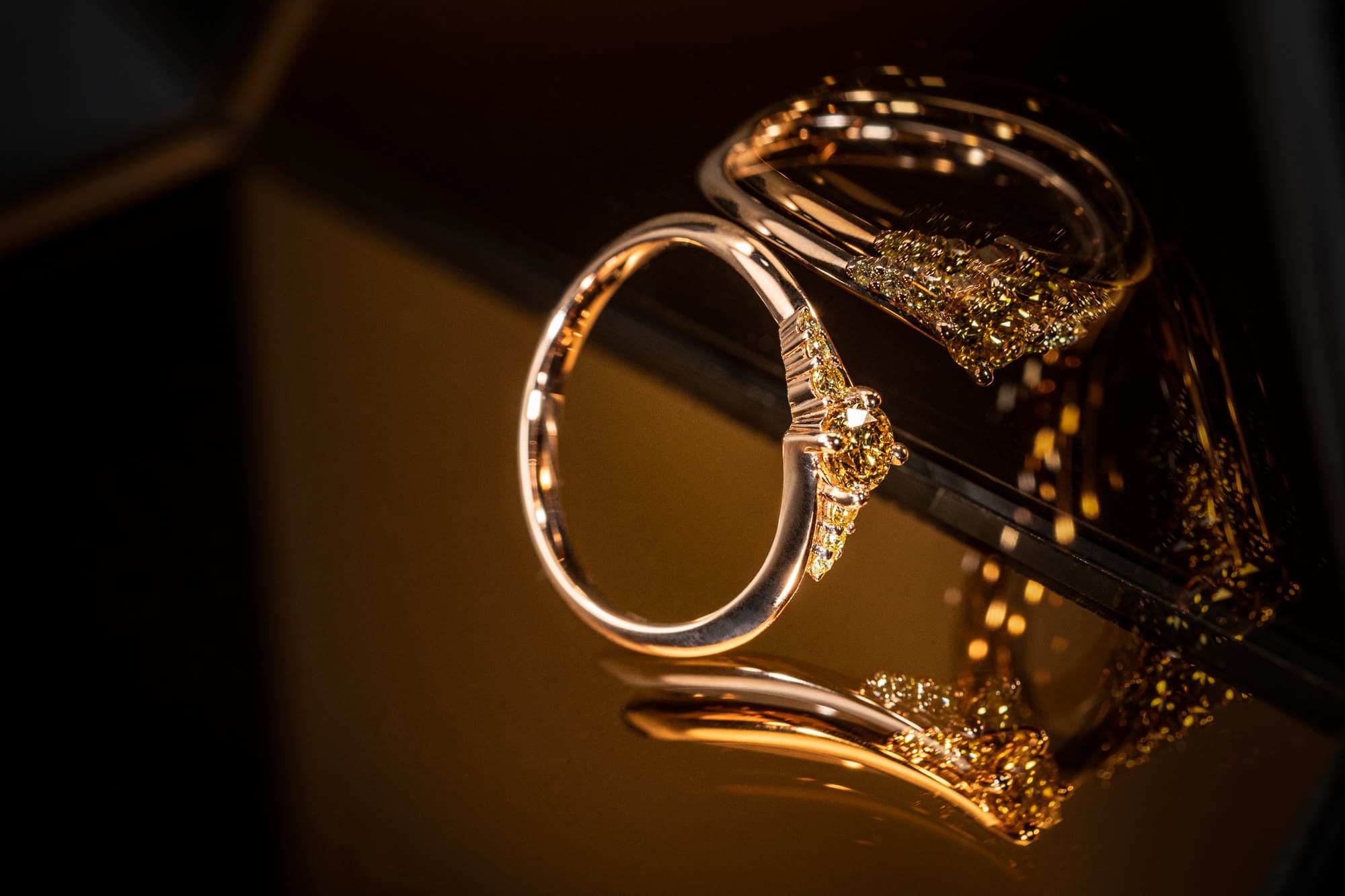 Twilight — "Warm Current" Jewelry Photography