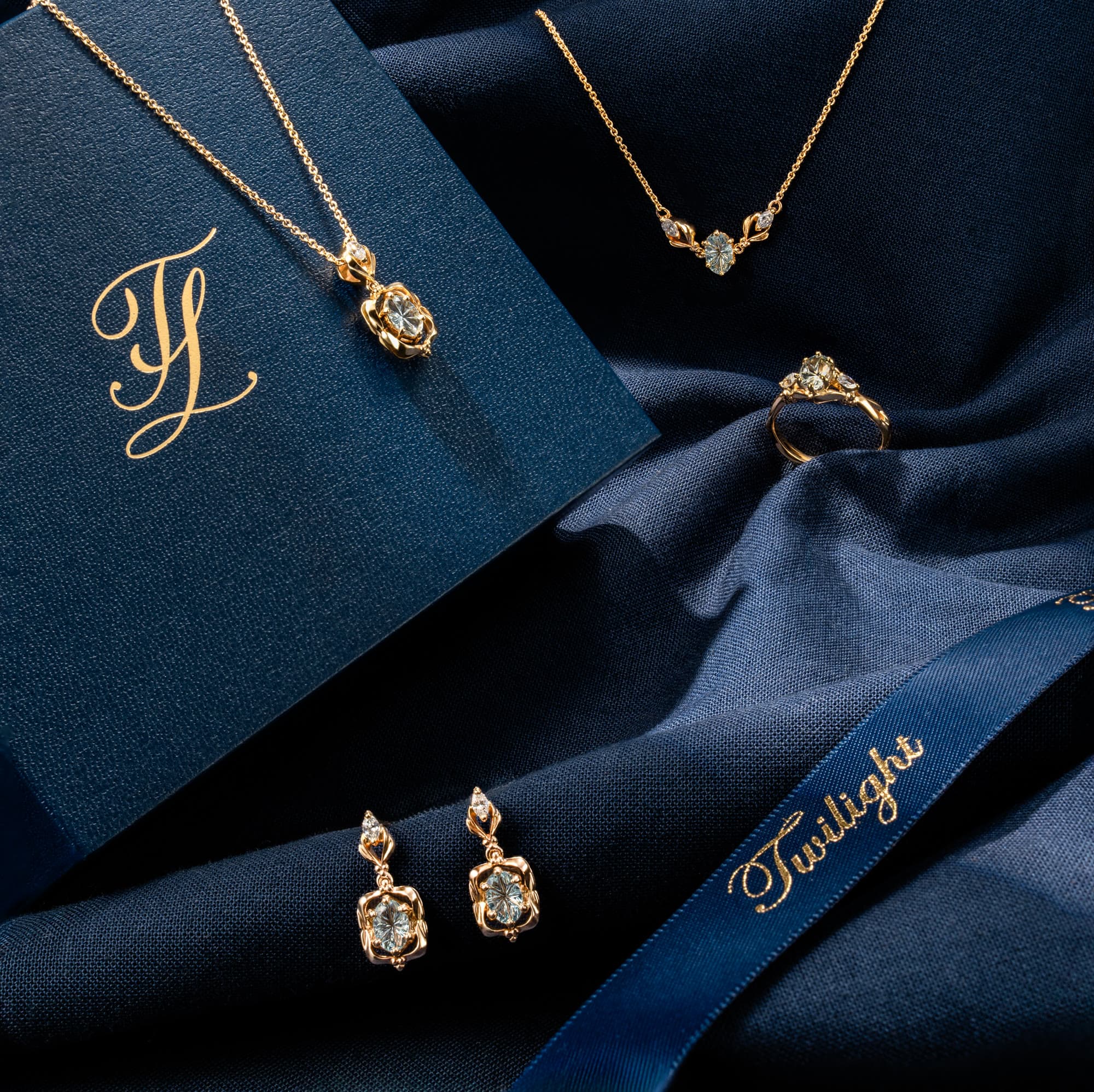 Twilight Studio — "Aurora" Jewelry Photography
