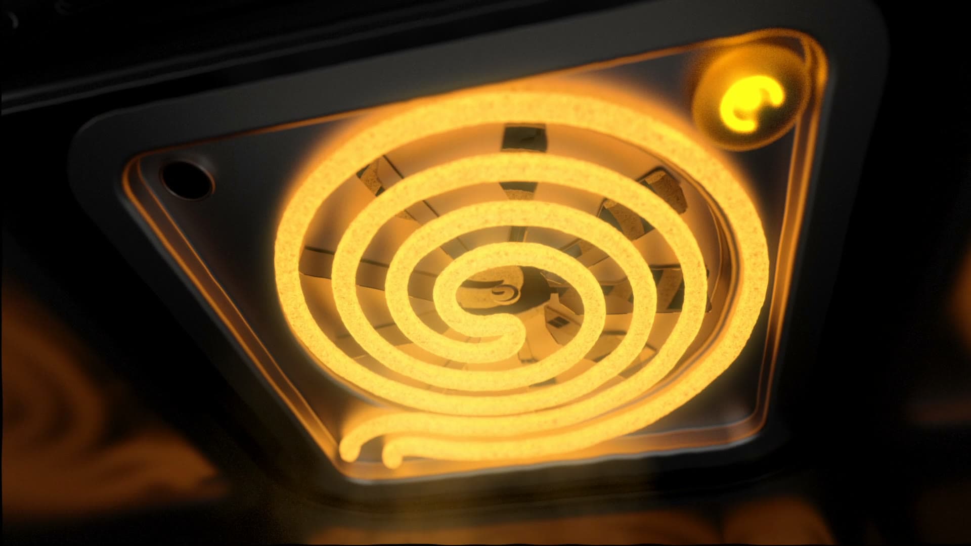 SANSUI Air Fryer — 3D Structural Showcase Animation