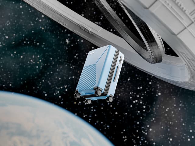 MIRAIKU Space Travel Case — 3D Product Animation