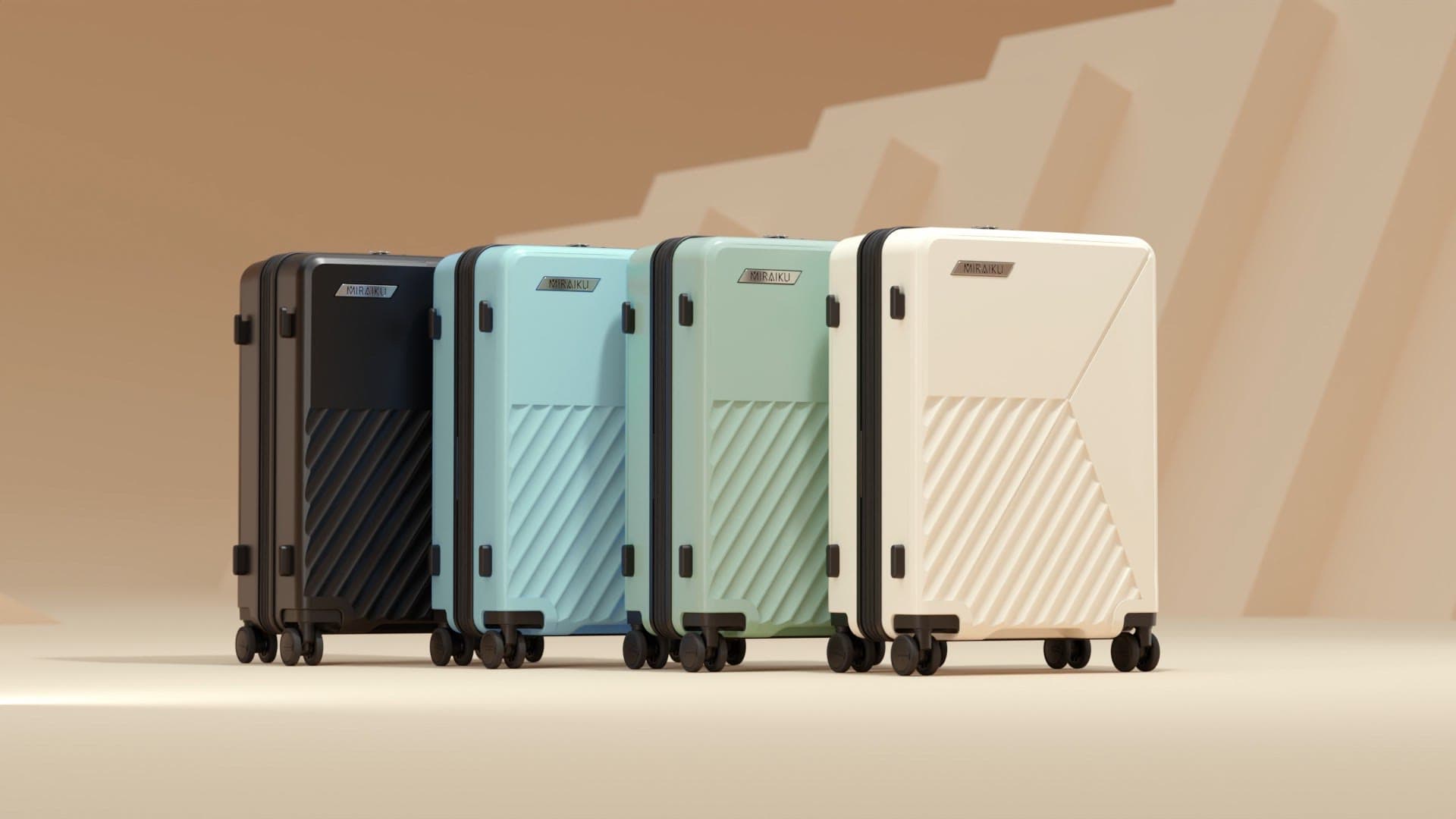 MIRAIKU Space Travel Case — 3D Product Animation